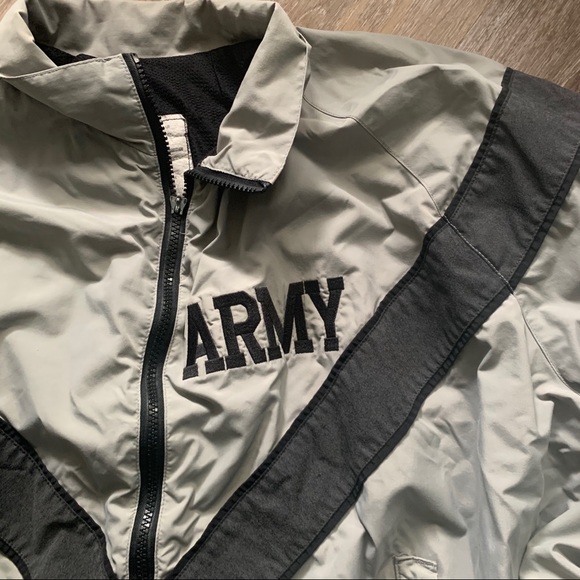 Army Windbreaker Sz Medium Regular - Picture 3 of 7